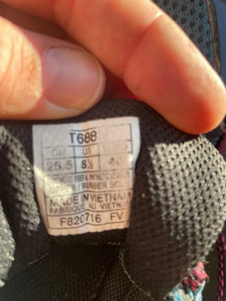 Zapatillas Asics Azul y Rosa