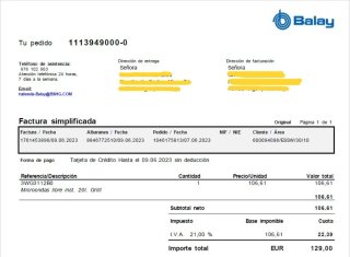 Microondas Balay Blanco