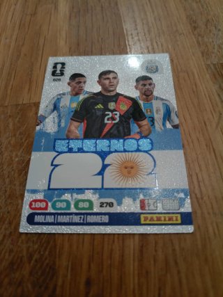 Cromo Panini Mundial Eternos 22 Argentina