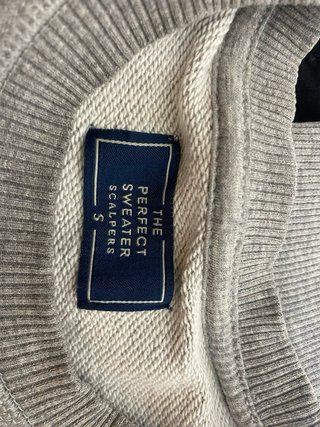 Sudadera Scalpers Gris Talla S