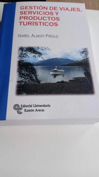 Gestión de viajes, servicios y productos turíst...
