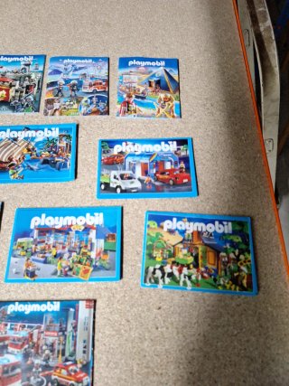 Lote 15 catálogos Playmobil varios años