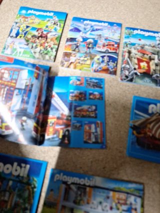 Lote 15 catálogos Playmobil varios años