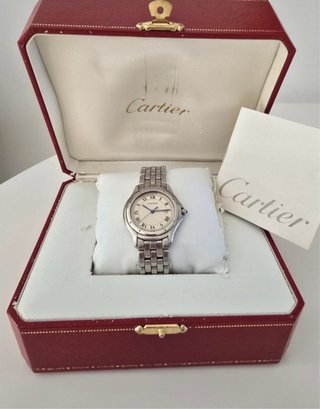 Reloj Cartier Panthère Oro y Plata