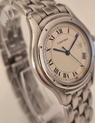 Reloj Cartier Panthère Oro y Plata