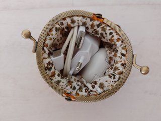 Monedero crochet vintage nuevo