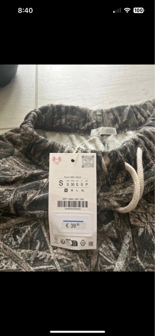 Pantaloncini Zara fantasia