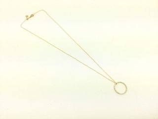 E589561-1 CADENA ORO 18K CON CIRCONITA 24CM