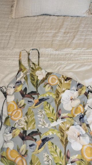 Bañador Asimétrico Estampado ASOS Talla M