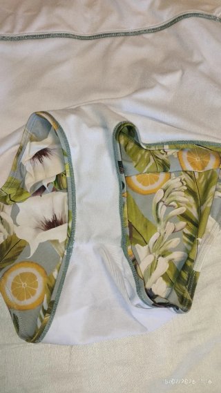 Bañador Asimétrico Estampado ASOS Talla M
