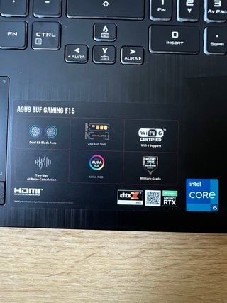 Ordenador portátil ASUS TUF Gaming F15 FX506HC