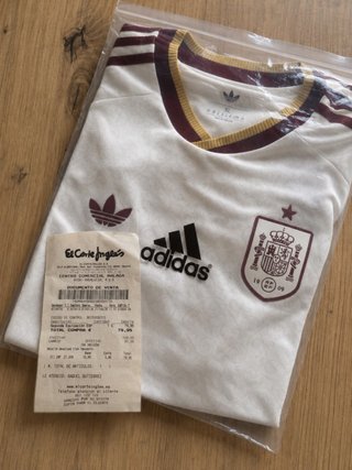 Camiseta España Blanca