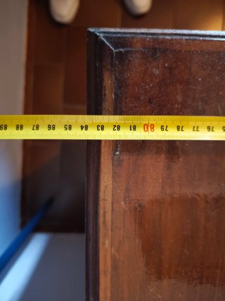 Cómoda antigua de madera regalo armario