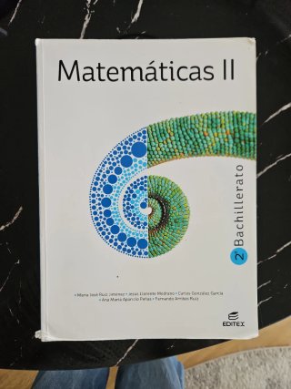 Matemáticas II 2o Bachillerato