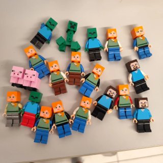 1x Lego Minecraft Personaggi e Creature