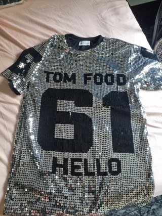Vestido fiesta lentejuelas TOM FORD Talla Única