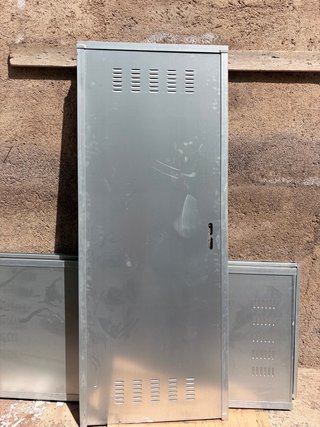 Puerta metálica trastero/obra NUEVA
