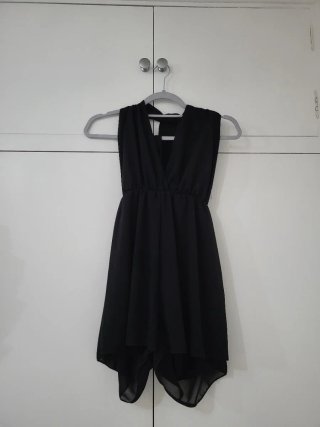 2 Monos corto burdeos y negro talla única