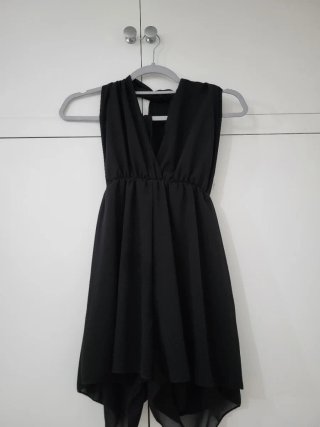 2 Monos corto burdeos y negro talla única