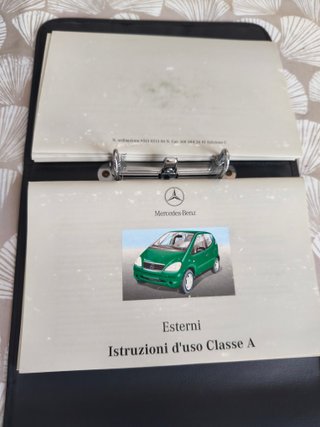 Libretti Uso Manutenzione Mercedes Classe A W168