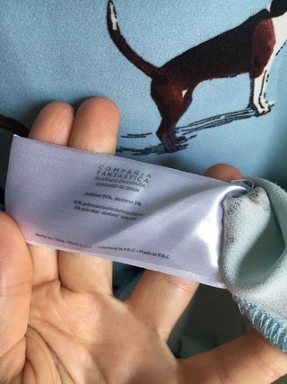 Vestido Compañía Fantástica perros Talla L