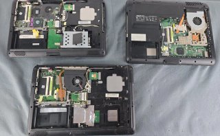 Lotto 3 PC Notebook laptop Asus rotti ricambi