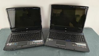 Lotto 3 notebook laptop PC Acer HP non funzionanti