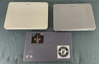 Lotto 3 PC Notebook Sony Vaio Microtech ricambi