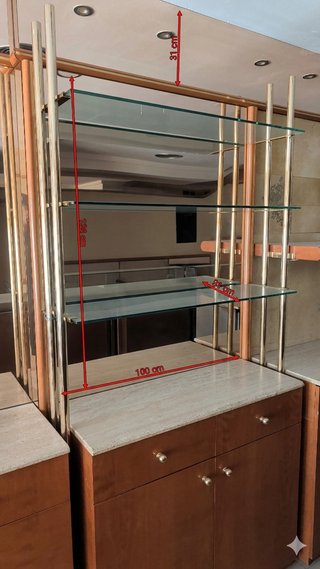 Conjunto modular estanterías y armarios