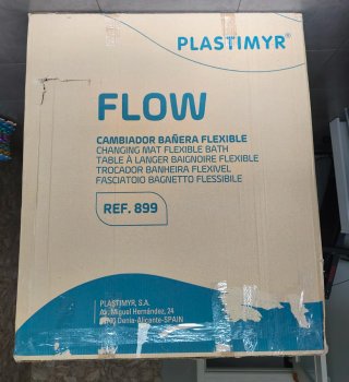 Bañera cambiador plegable Plastimyr