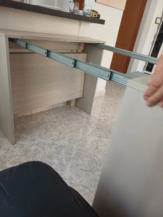 Mesa comedor extensible madera clara