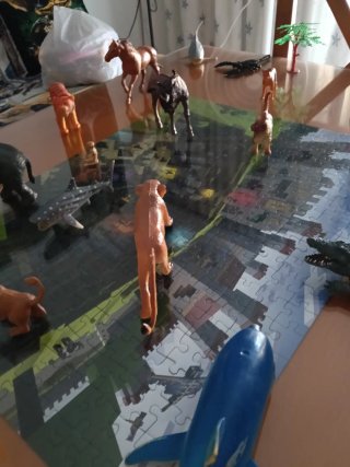 Lote figuras animales para niños.
