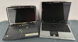 Lotto 3 Notebook laptop PC Acer non funzionante