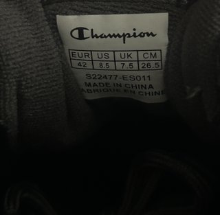 Zapatillas Champion Grises