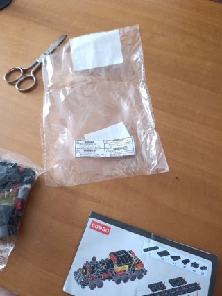 Instrucciones tren Lega