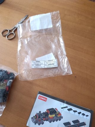 Instrucciones tren Lega