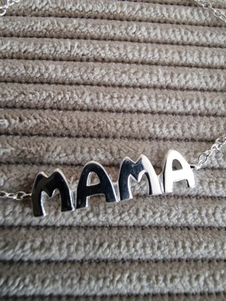 Pulsera Plata S925 MAMA