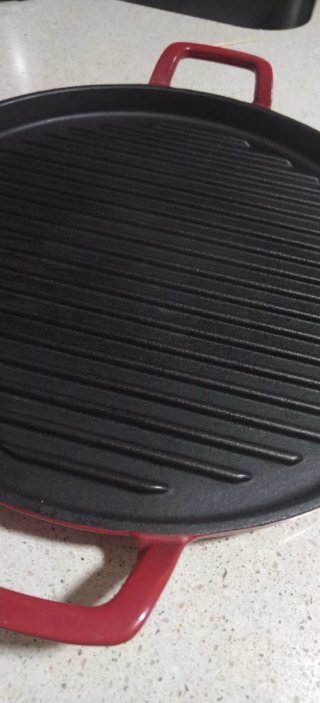 Plancha Grill Redonda 32cm hierro fundido bidasoa