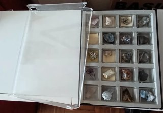 Espositore Collezionabile di Minerali e Pietre Preziose