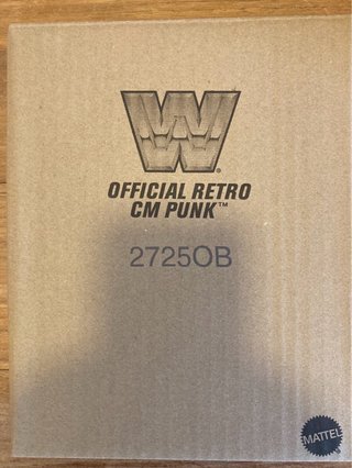 Action Figure CM Punk Mattel WWE Retro
