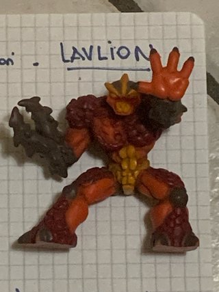 Gormiti Popolo del Vulcano 5 figure