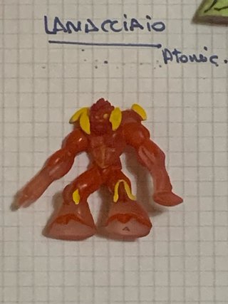 Gormiti Popolo del Vulcano 5 figure