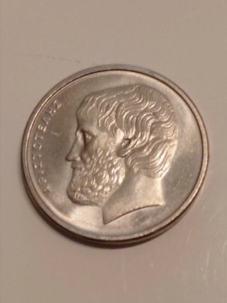 Moneda Griega 5 Dracmas 1976