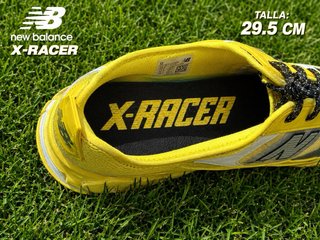 New Balance X-Racer Amarillo Flúor Talla 45.5