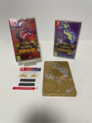 Pokémon Scarlatto e Violetto Edizione Dual Steelbook