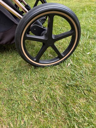 Cybex Priam Silla de Paseo Negra con complementos