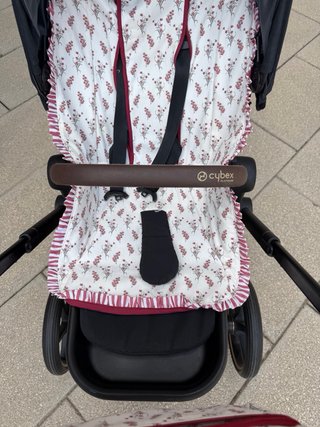 Cybex Priam Silla de Paseo Negra con complementos