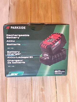 PARKSIDE Batería 20v 4Ah + Cargador 4,5Ah NUEVOS