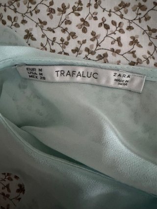 Blusa Zara Encaje