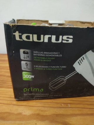 Batidora Amasadora Taurus Prima 300W
